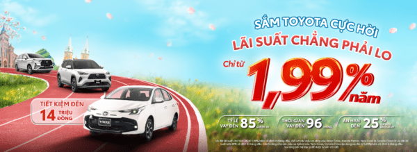 Ưu điểm chính của gói vay mua xe Toyota Truyền Thống tại TFSVN